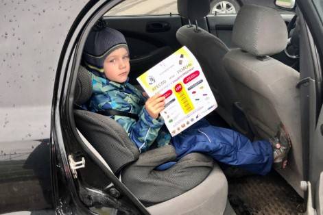 Штраф ГИБДД за отсутствие детского кресла в машине в 2023 году